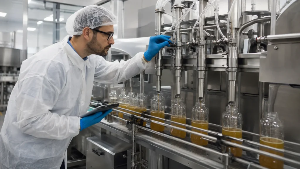reduce product waste in filling machine