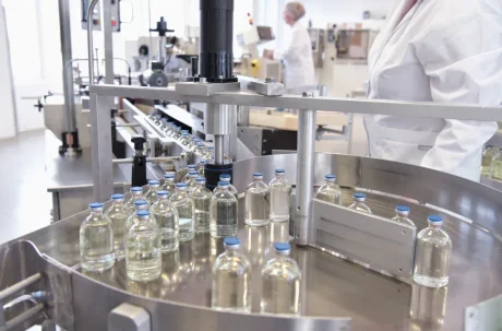 Automatic bottle packaging machine for liquid filling and production line packaging