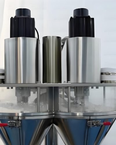 : Single-head auger filler for powder packaging applications